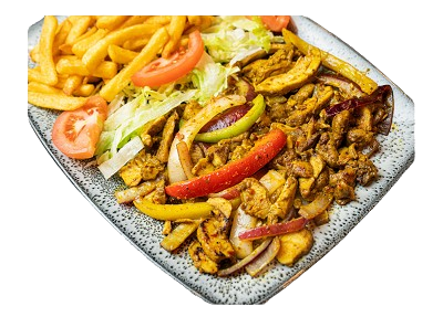 Chicken Shawarma & Chips 